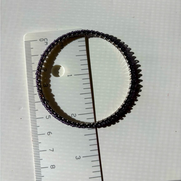 Desi Indian metal embellished bangles set - Indian/desi wedding jewelry - Picture 4 of 6